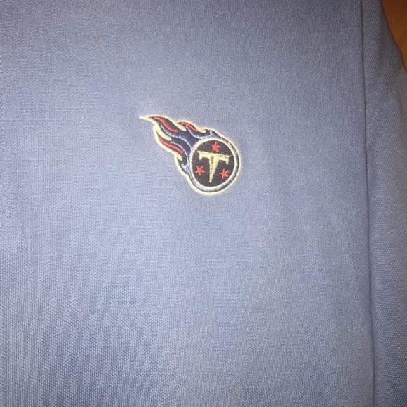 Men's Tennessee Titans Cutter & Buck Polo Shirt L - Picture 3 of 4